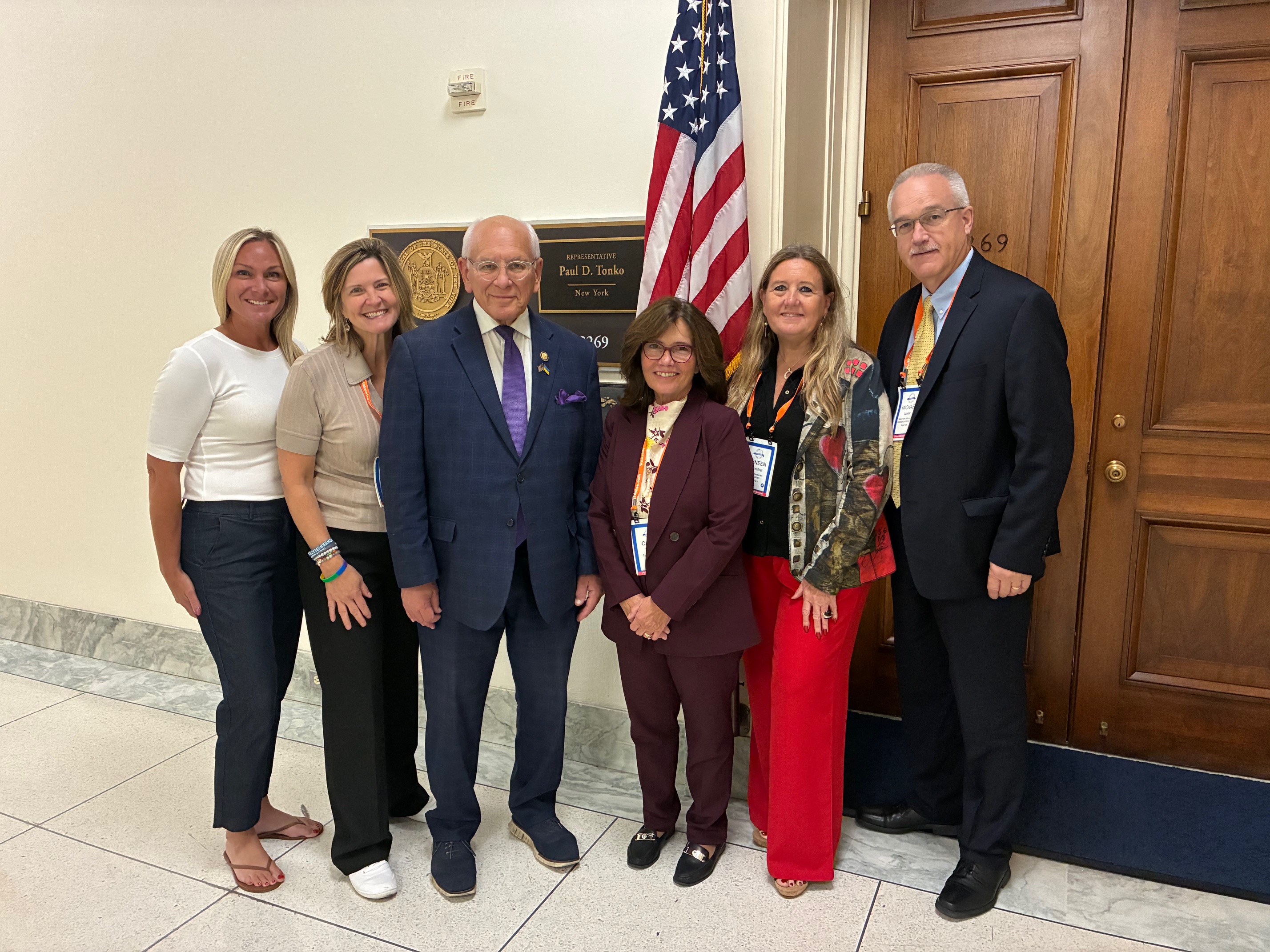 Care Design New York leadership members with Congressman Paul Tonko