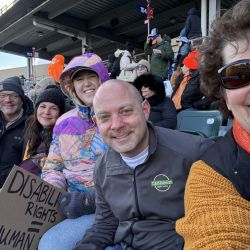 care design New York team at NY Boulders stadium for Jawonio Rally