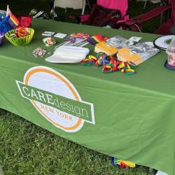 Care Design New York table at Albany Pride event