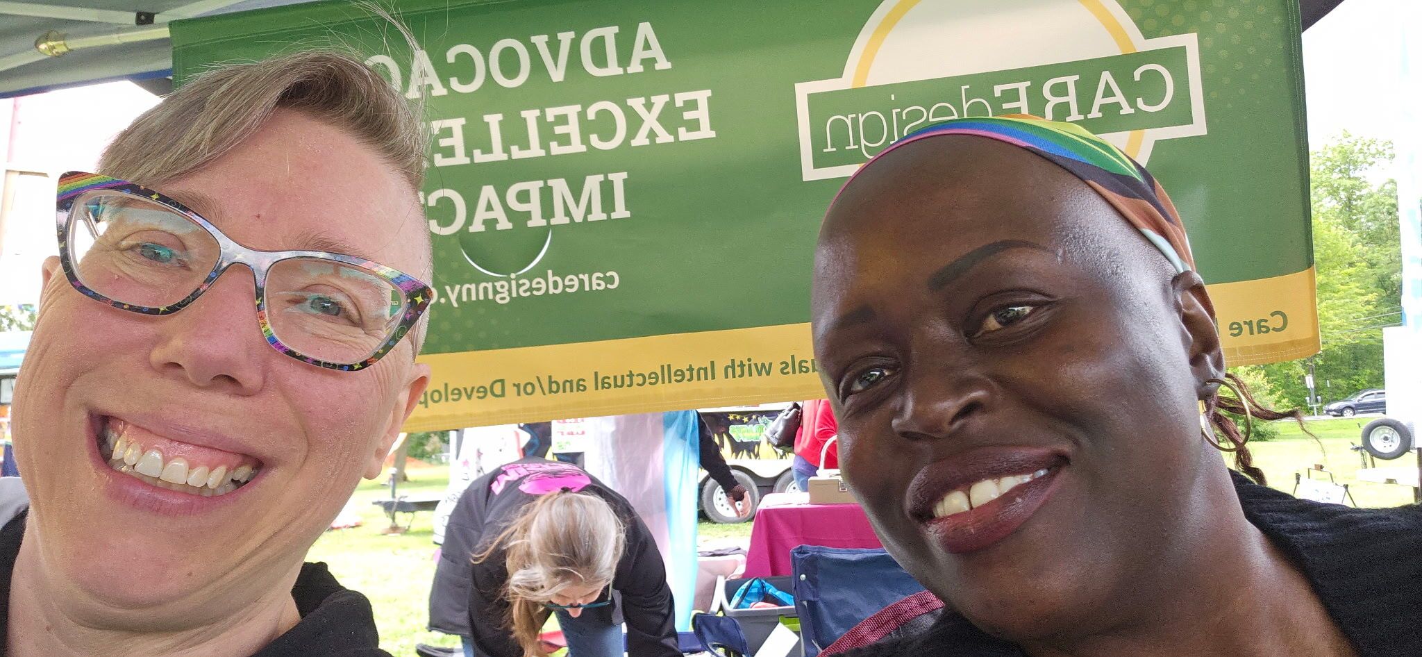 team members from Care Design New York at New Paltz event