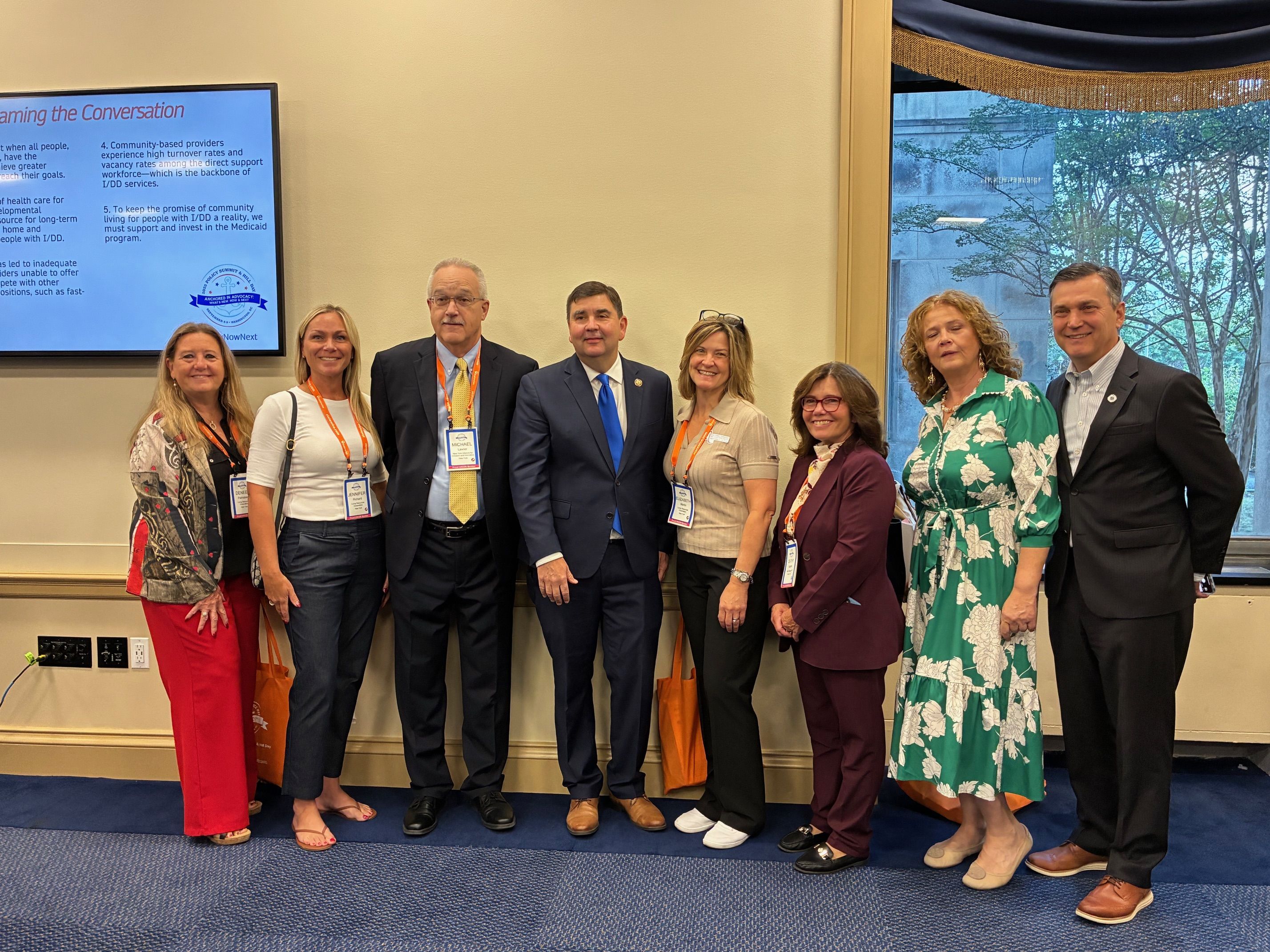 Care Design New York members with Congressman Dan Manion